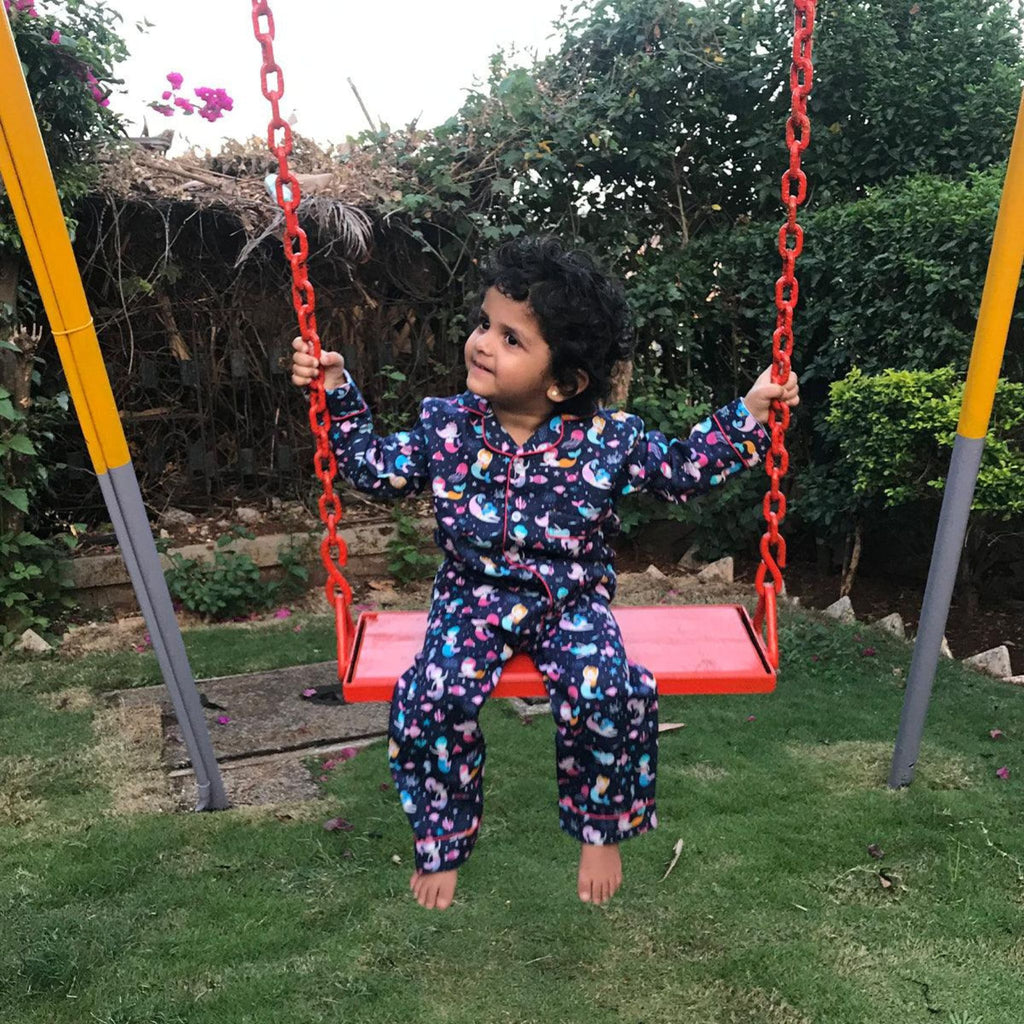 Pajama set in Mermaid Print Joeycare 