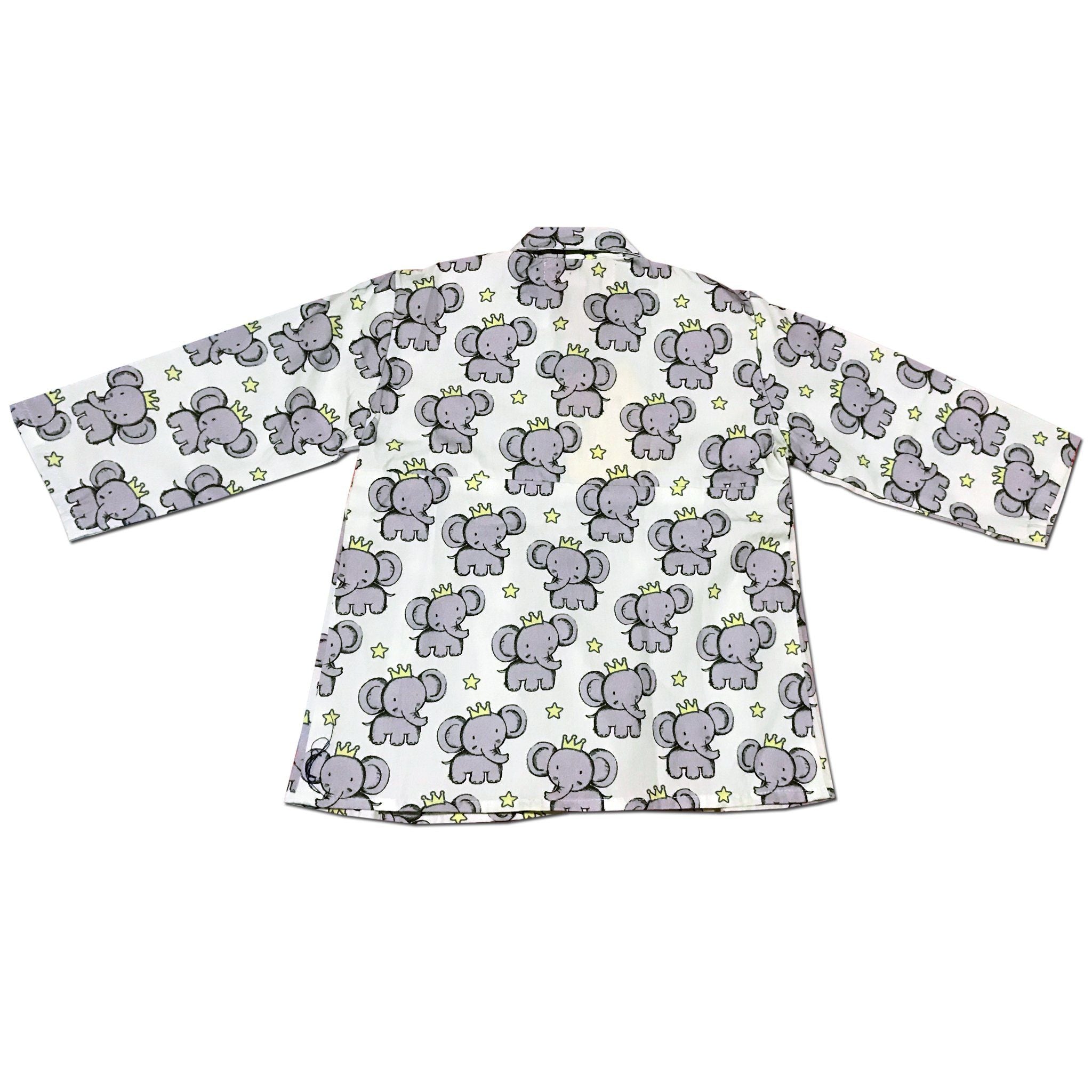 Pleated Nightwear - Elephant print Joeycare 