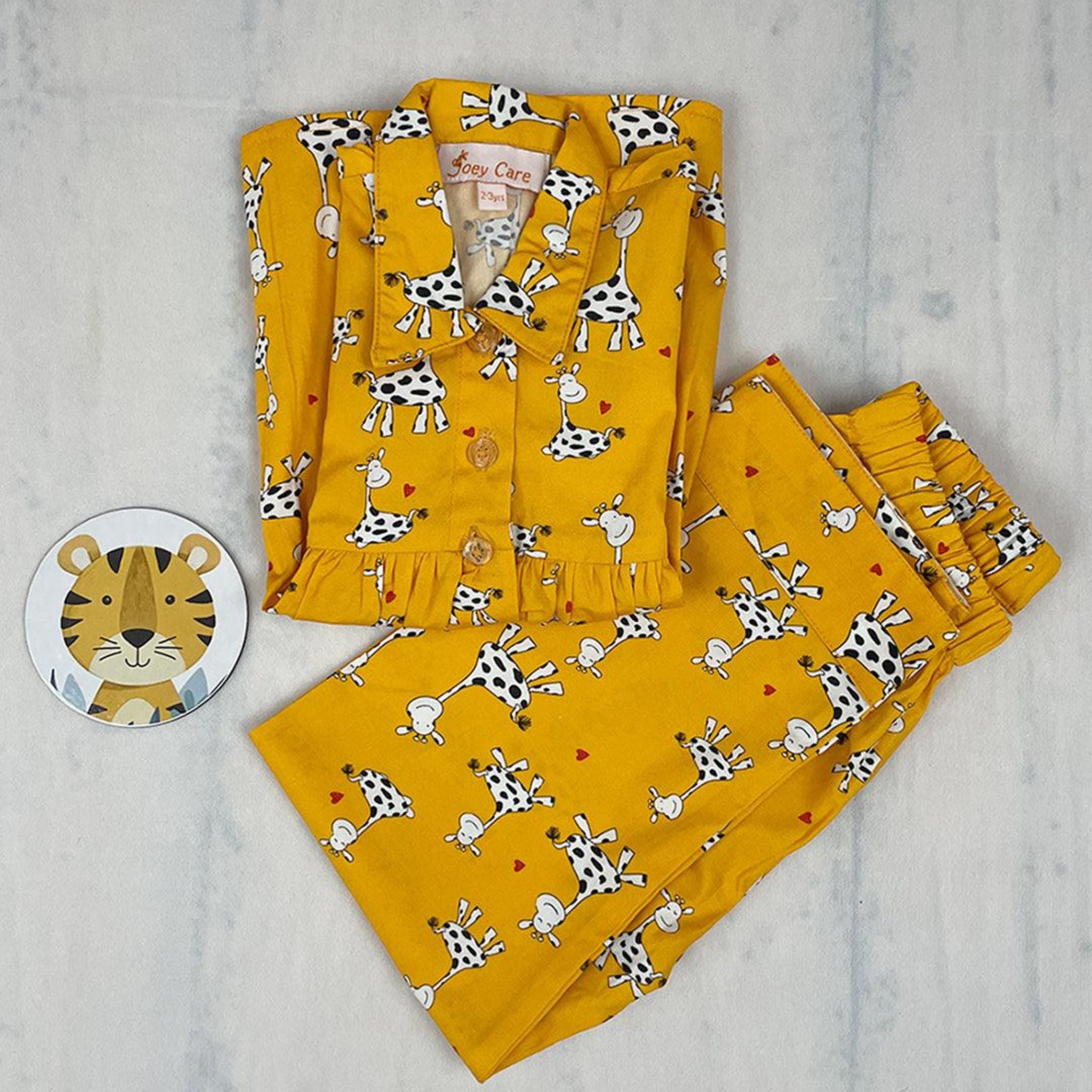 Pleated Nightwear - Naughty giraffe Joeycare