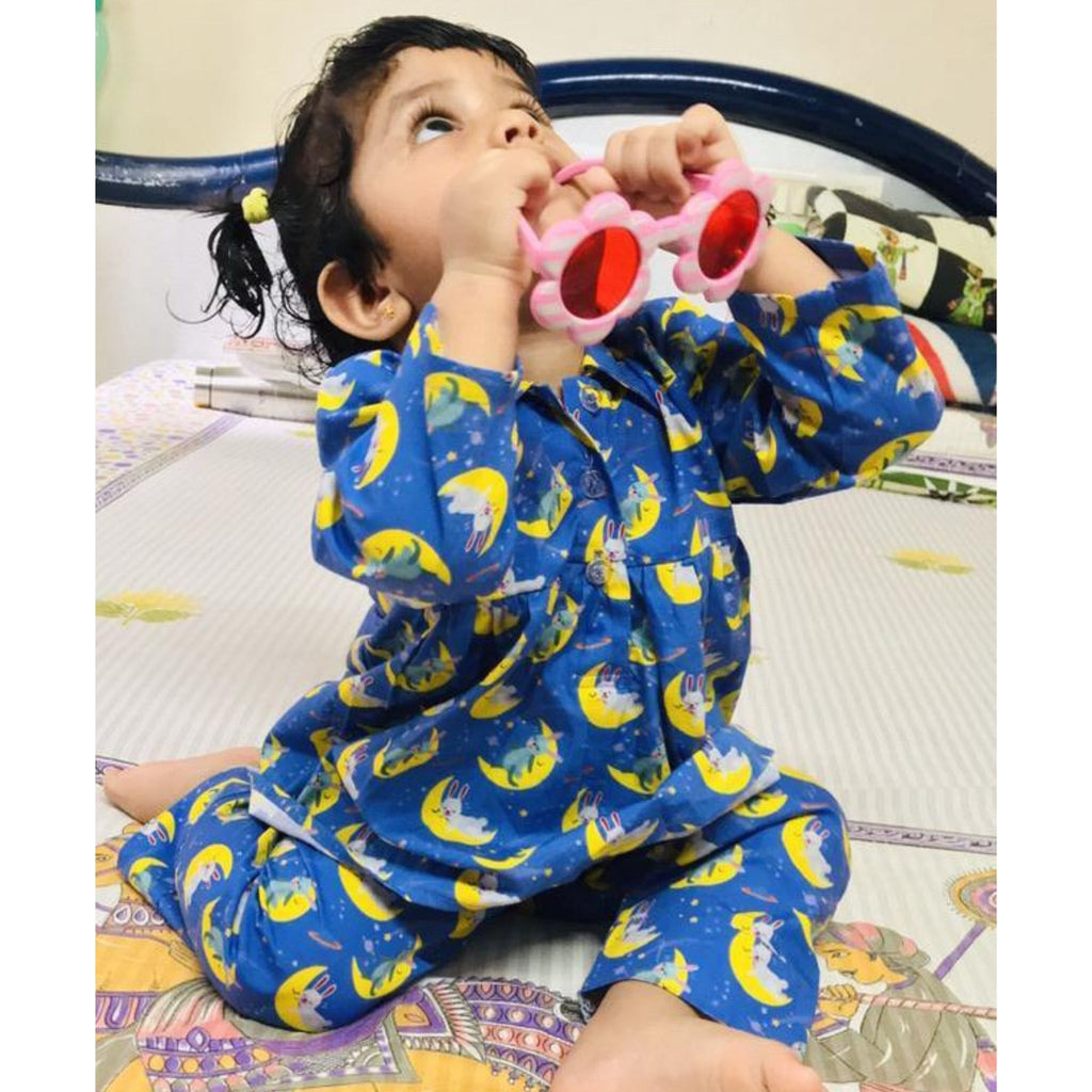 Pleated Nightwear - Sleeping bunny Joeycare