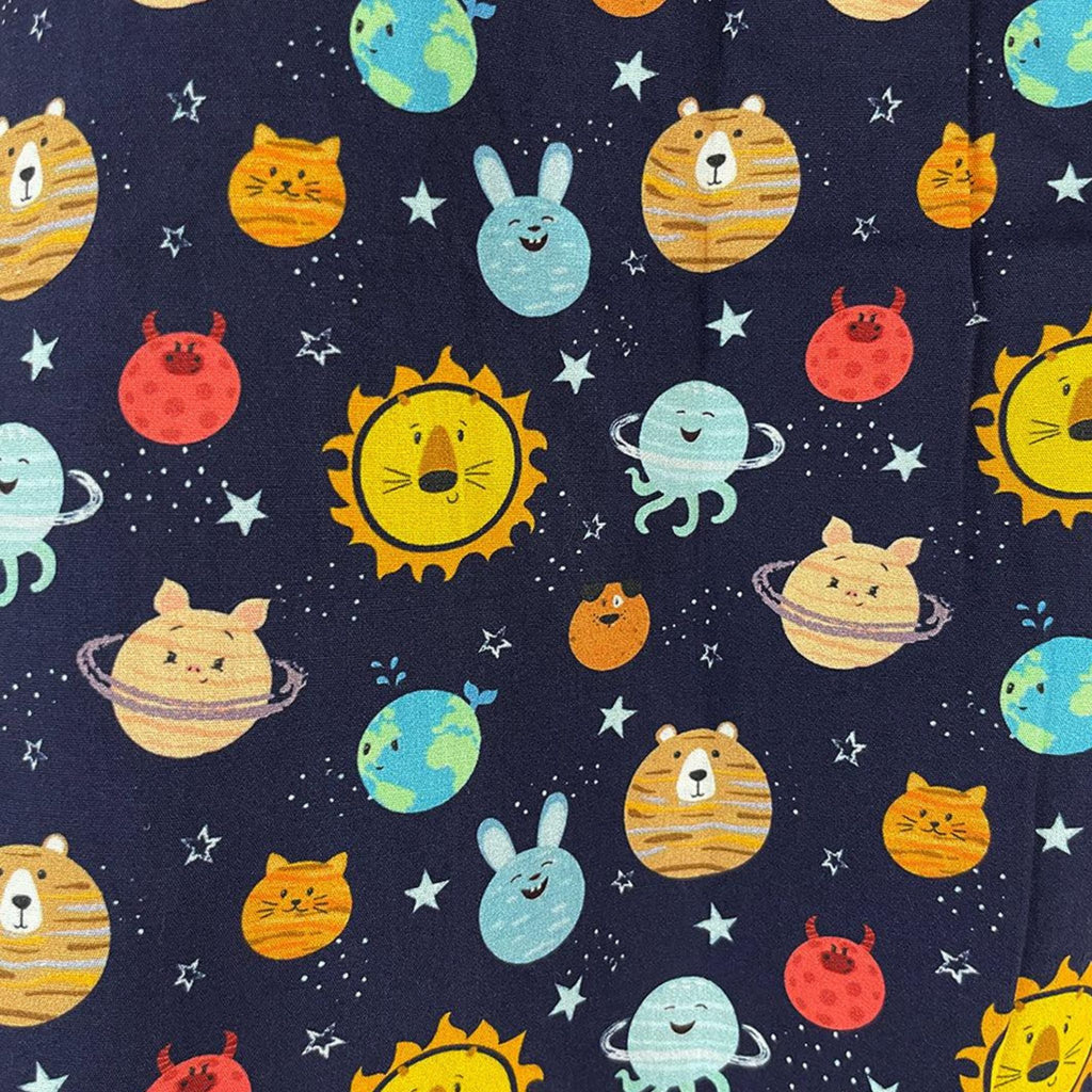 Pleated Nightwear - Solar system Joeycare