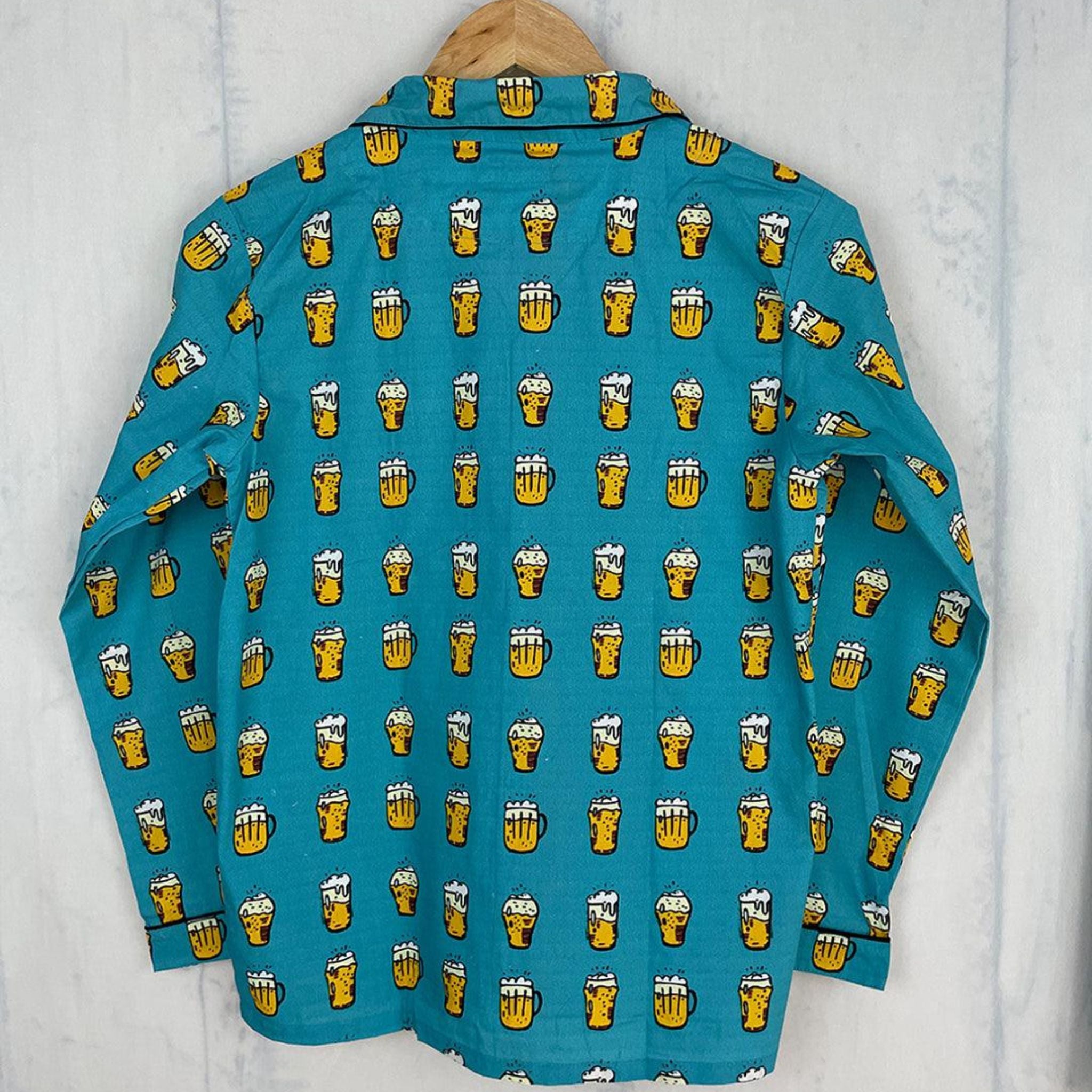 Pocket Nightwear for Girls and Boys - Beer Print Joeycare