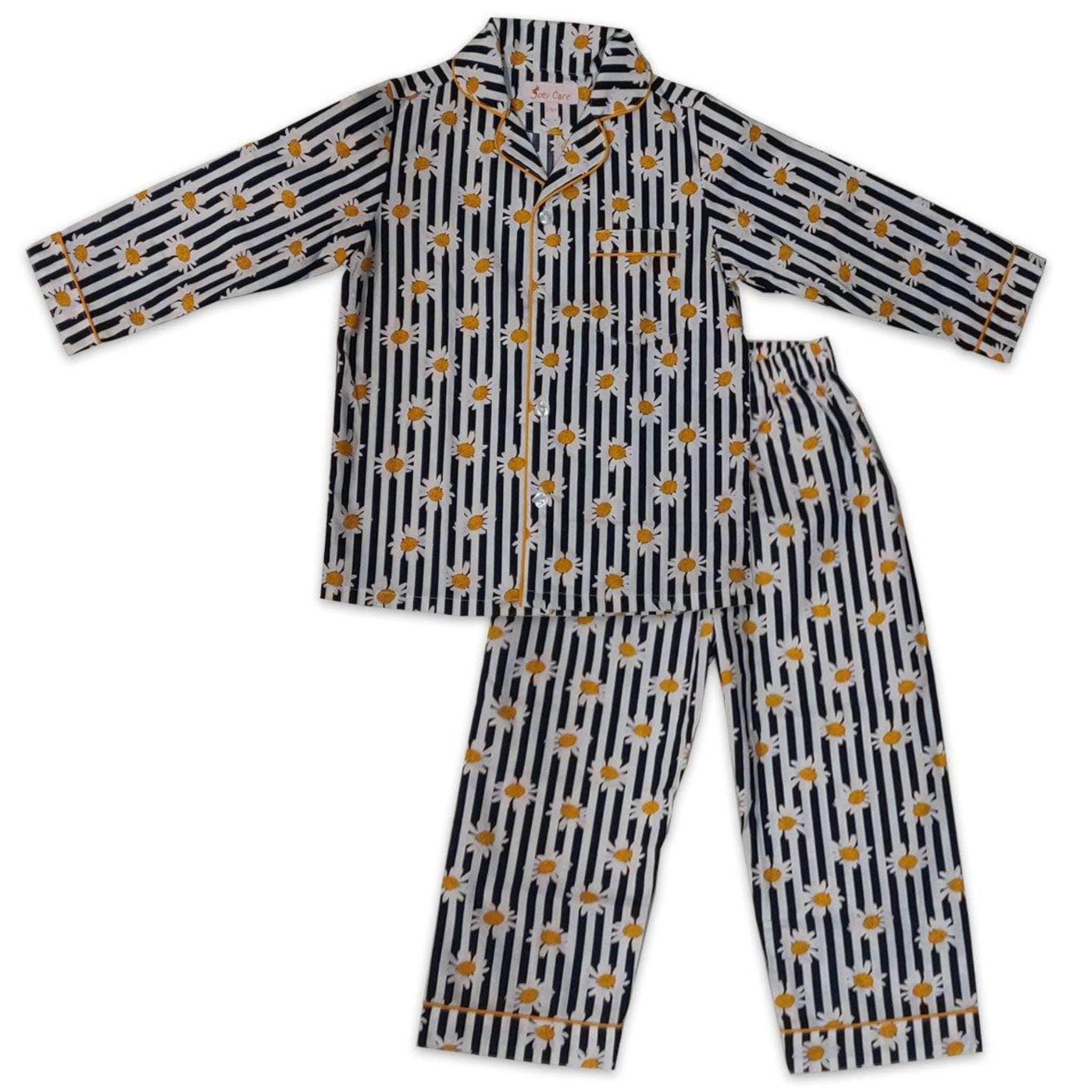Pocket Nightwear for Girls and Boys - Daisy flower Joeycare