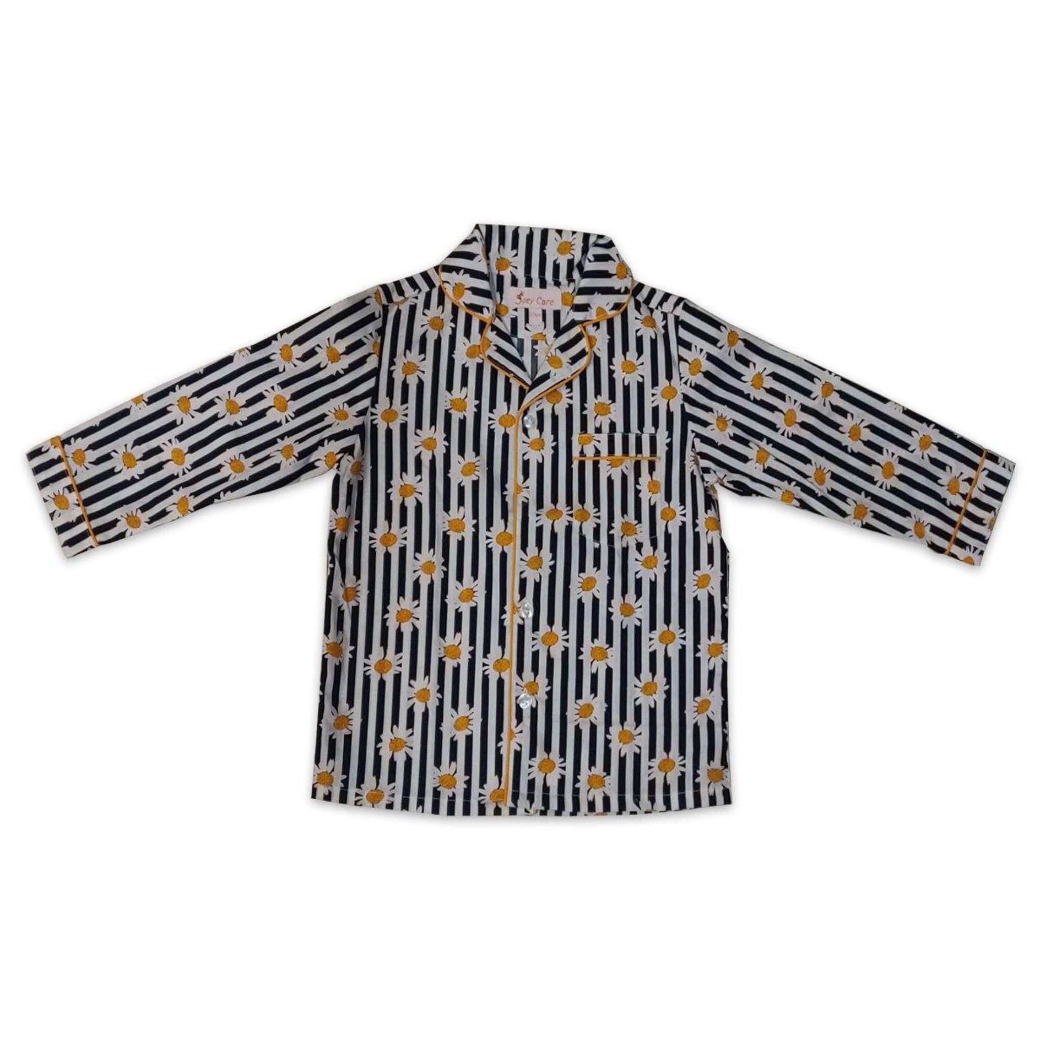 Pocket Nightwear for Girls and Boys - Daisy flower Joeycare