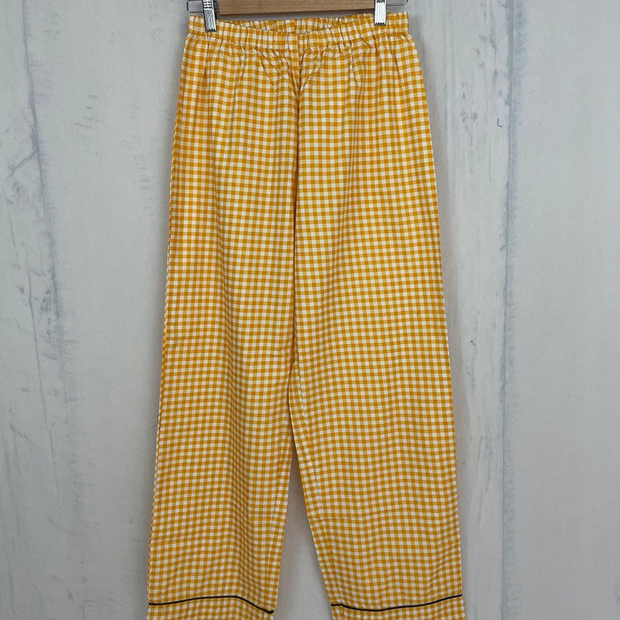 Pocket Nightwear for Girls and Boys - Gingham stripes Joeycare 