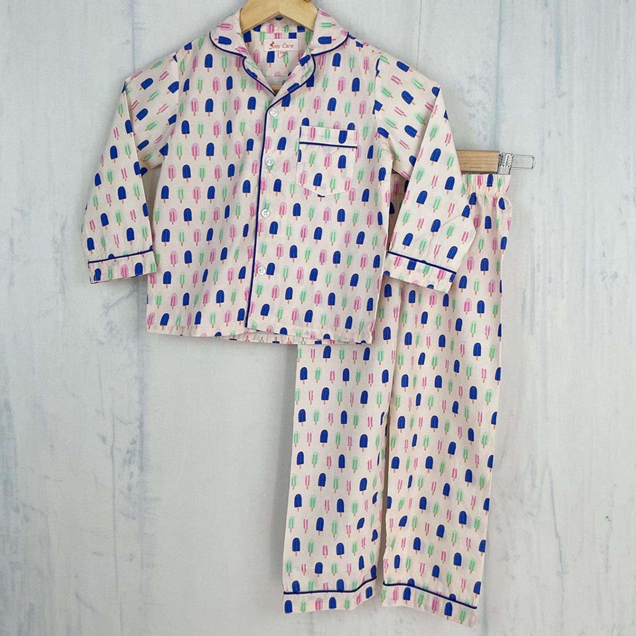 Pocket Nightwear for Girls and Boys - Icecream Joeycare