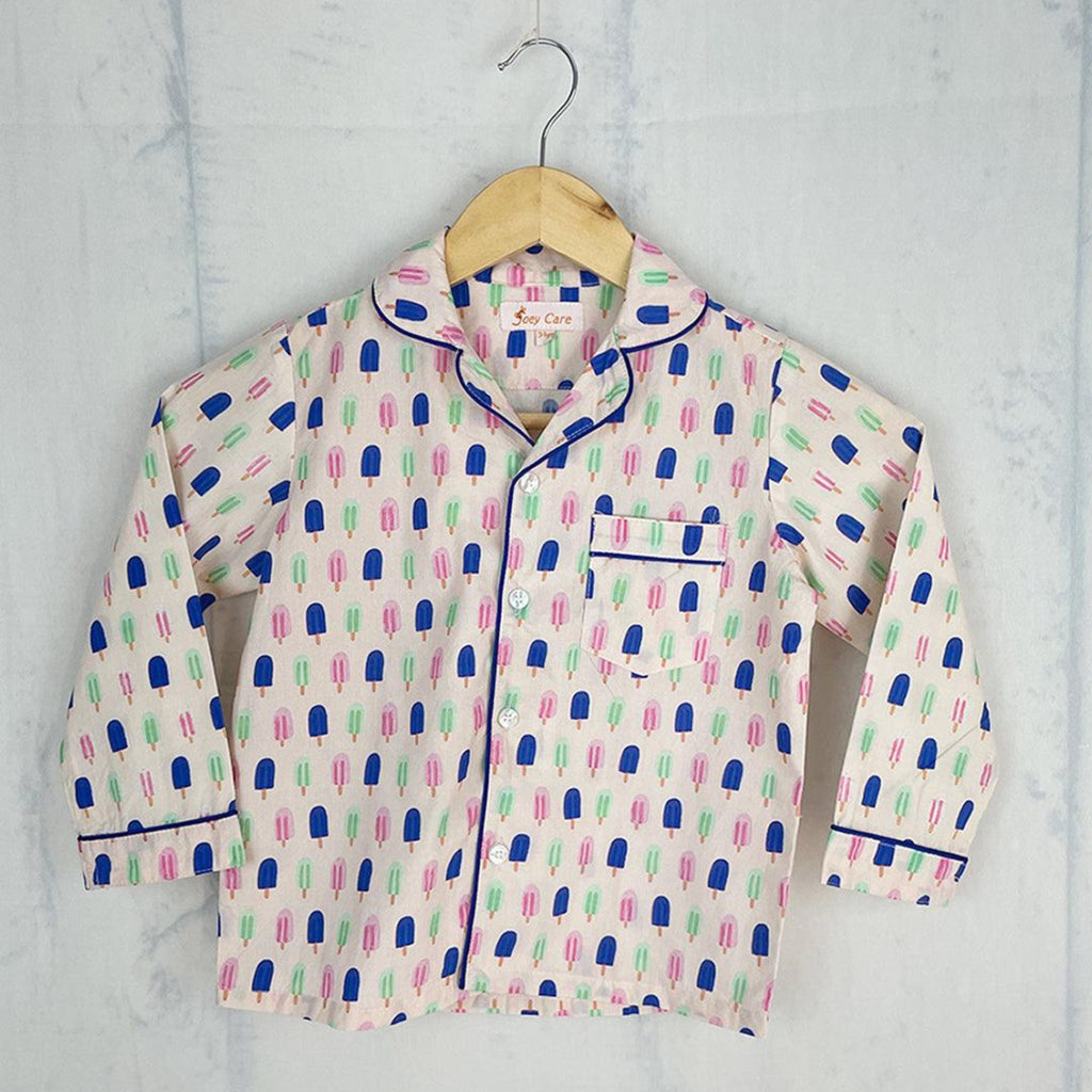 Pocket Nightwear for Girls and Boys - Icecream Joeycare