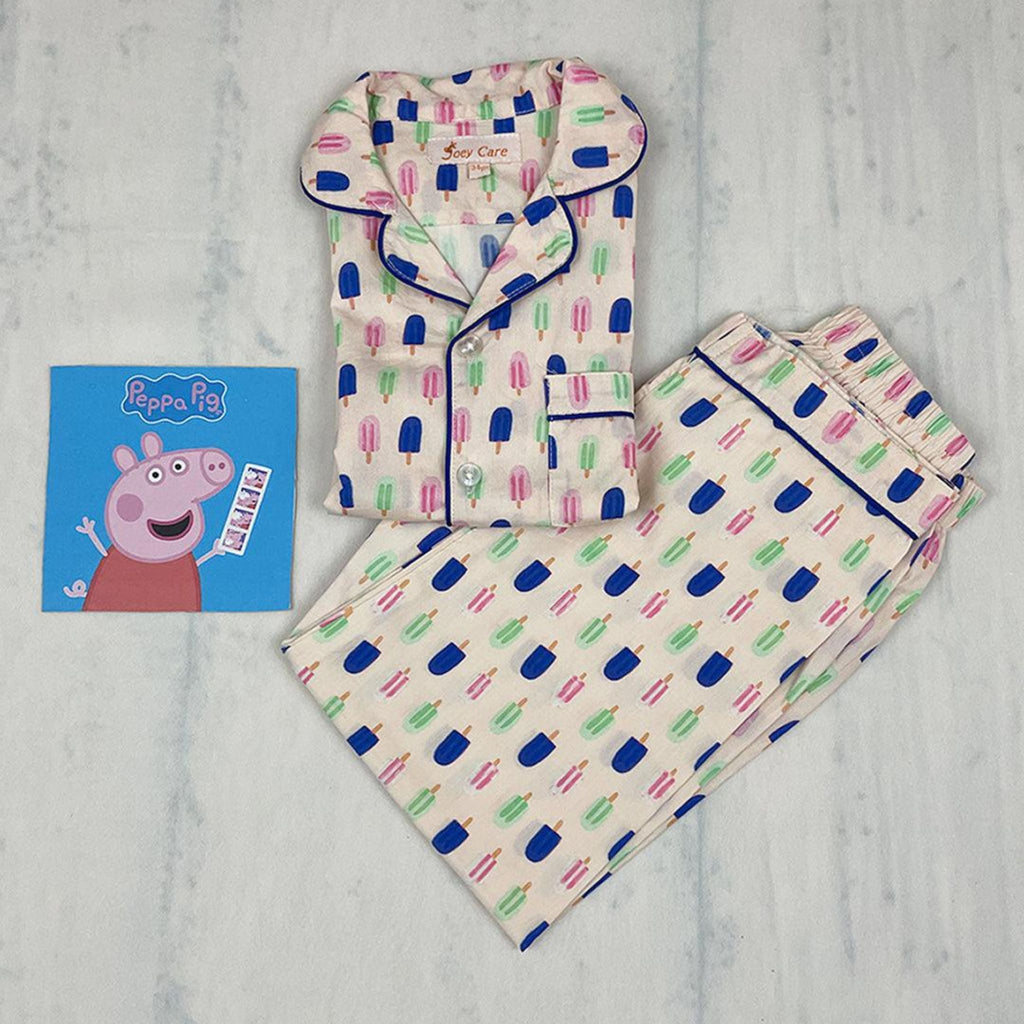 Pocket Nightwear for Girls and Boys - Icecream Joeycare