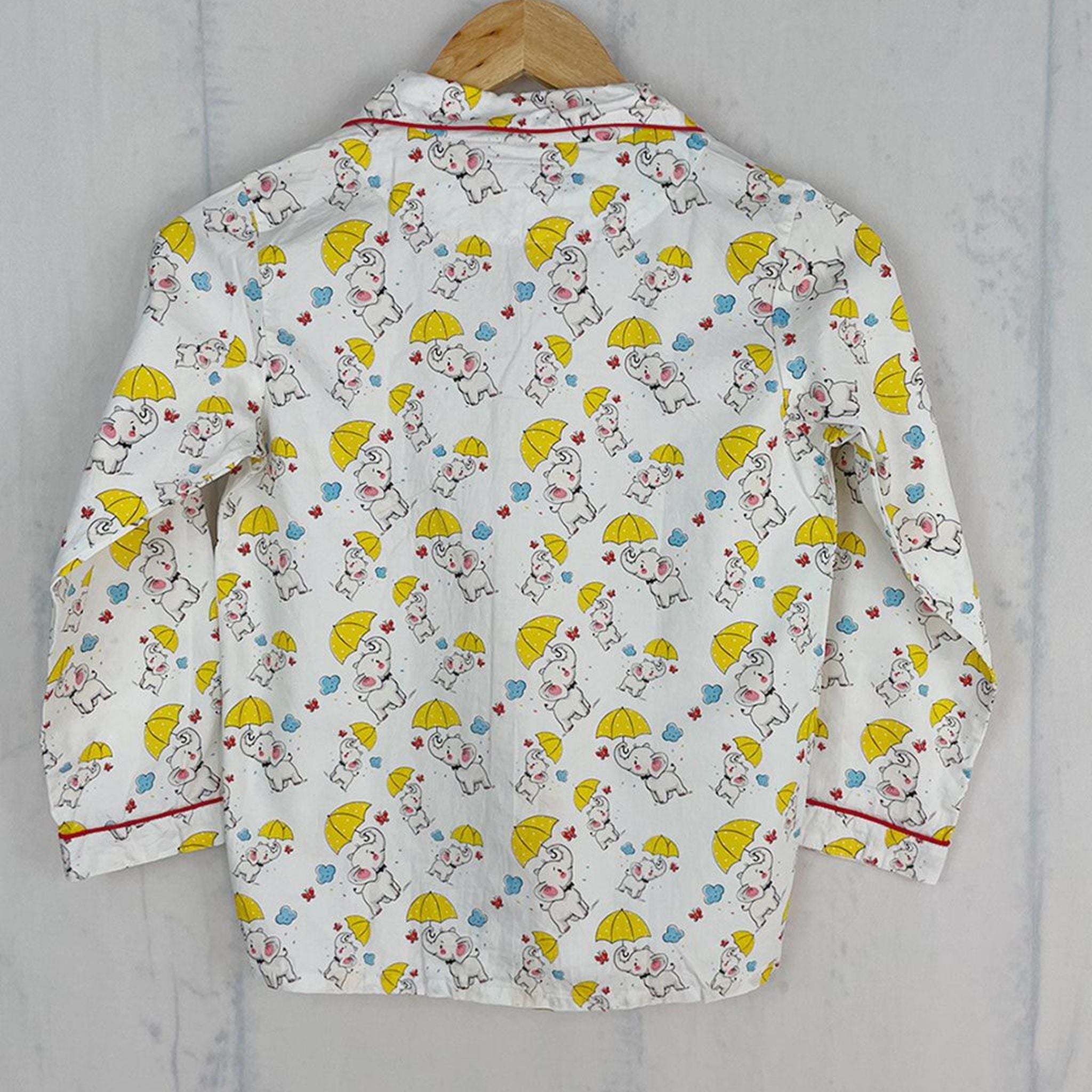 Pocket Nightwear for Girls and Boys - Umbrella elephant Joeycare