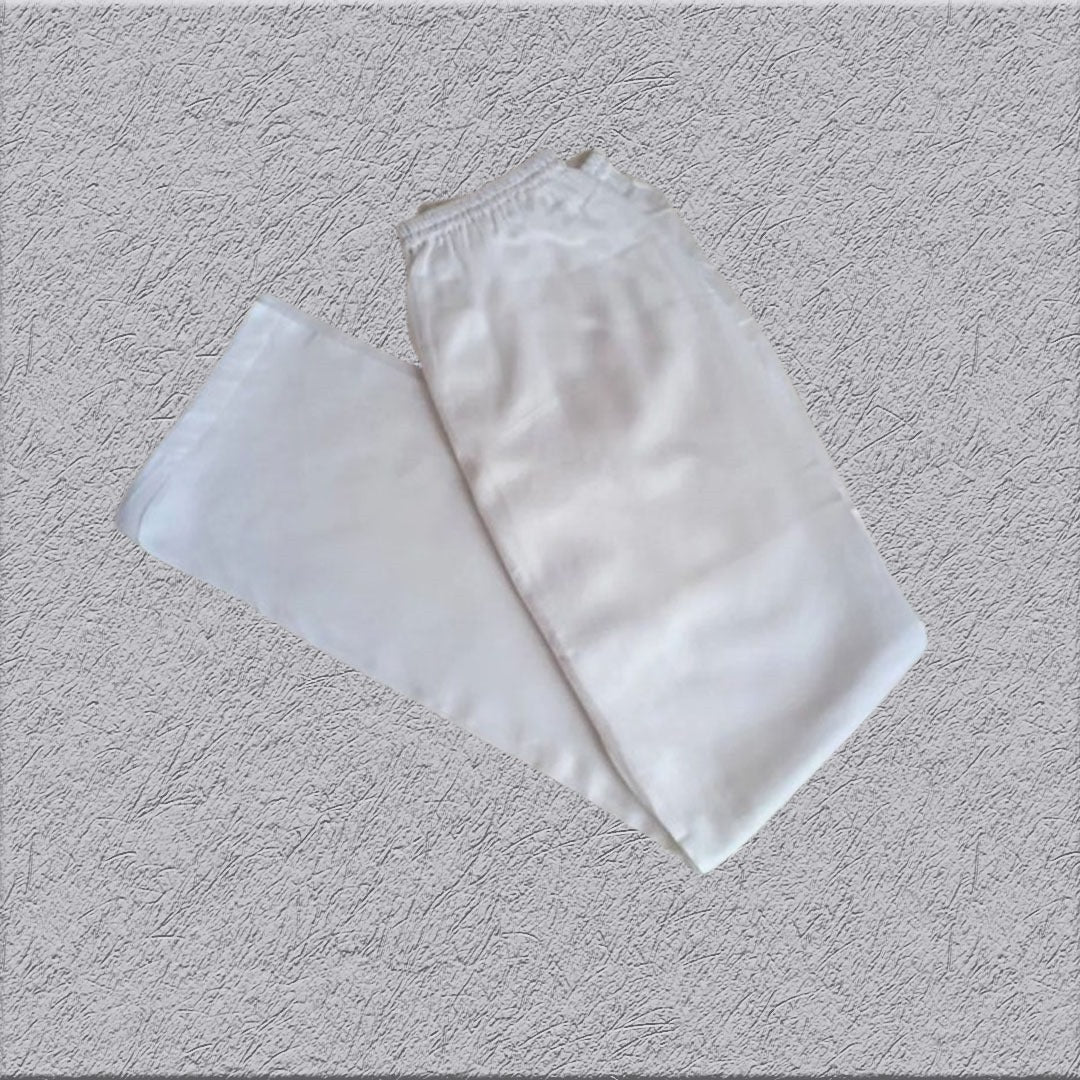 Cotton Pajama for Men - White Pajama