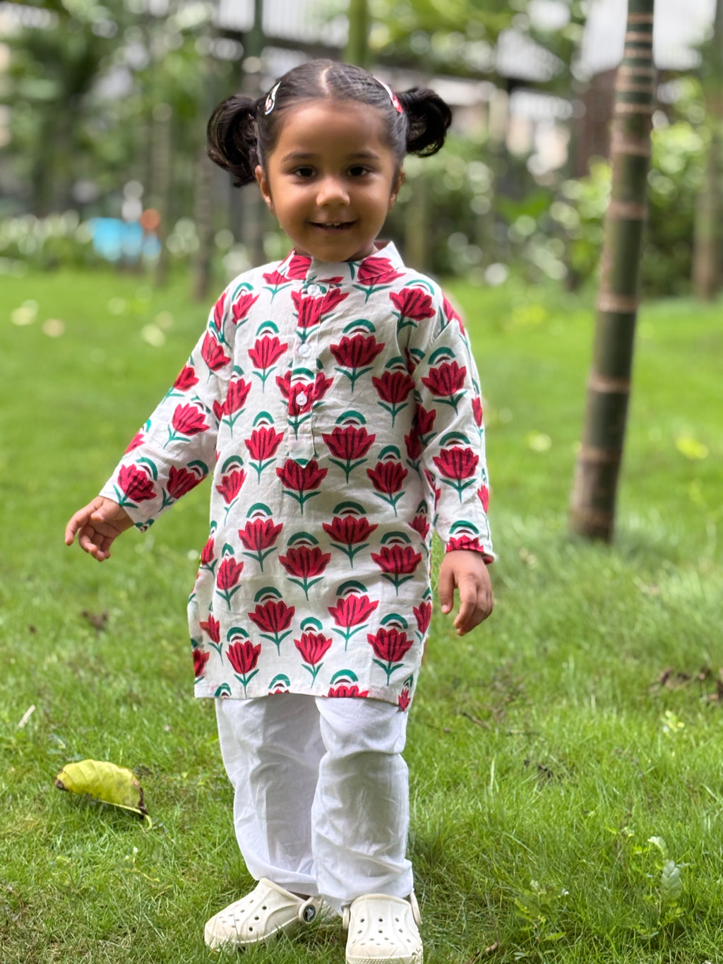 Salwar Kurta Set for Girls - Whispering Rose