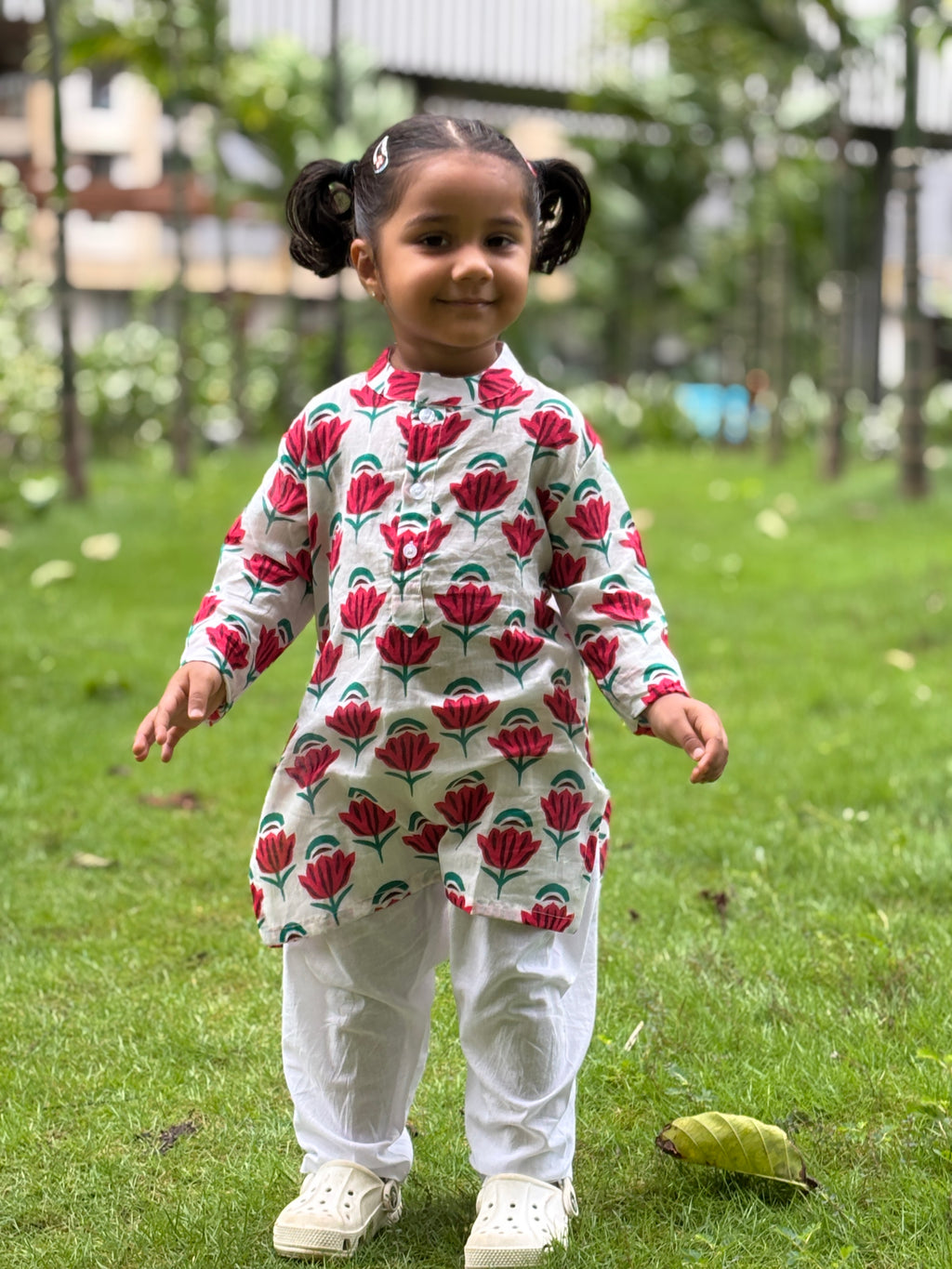 Salwar Kurta Set for Girls - Whispering Rose