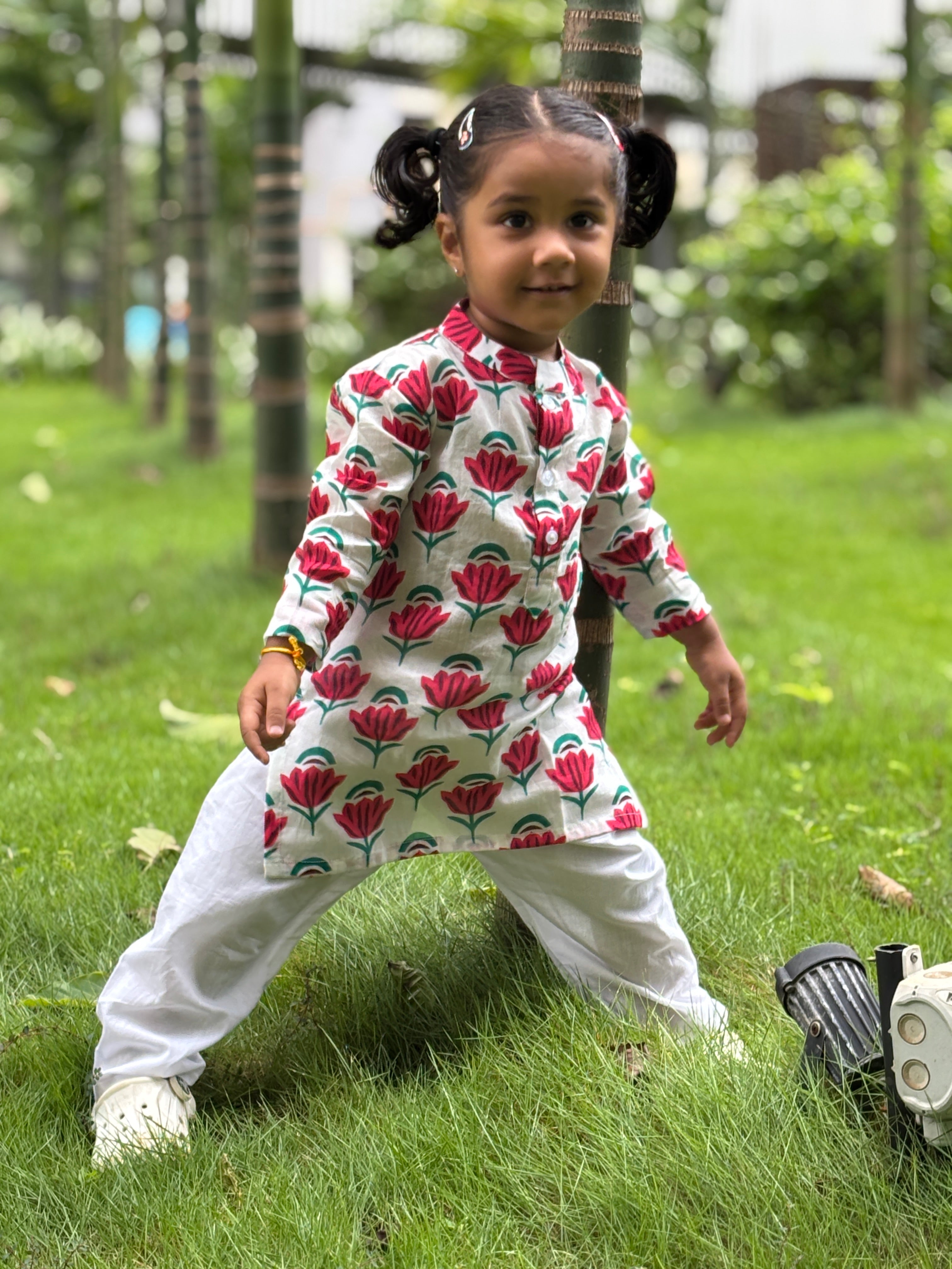 Salwar Kurta Set for Girls - Whispering Rose