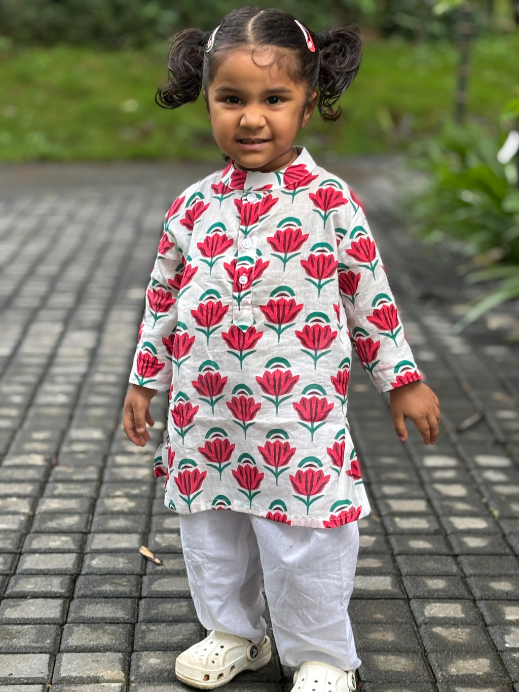 Salwar Kurta Set for Girls - Whispering Rose