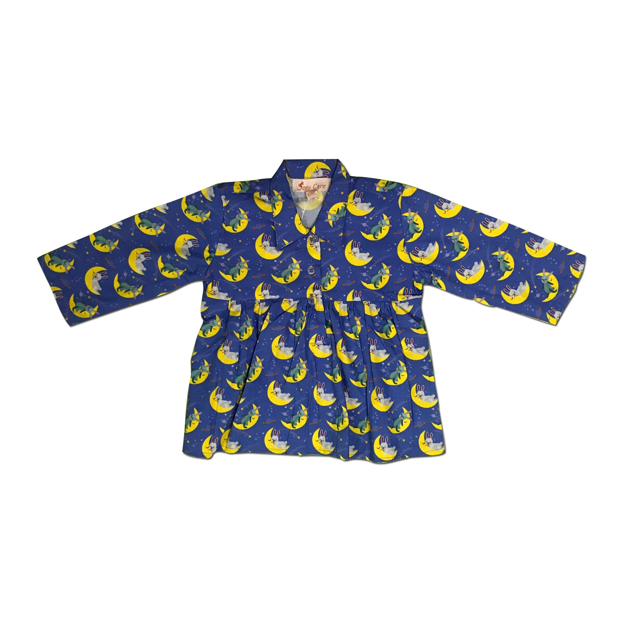 Pyjama set for Girls - Pleats Style Sleeping Bunny Joey Care