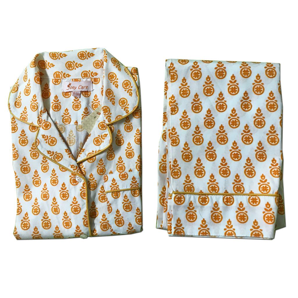 Pyjama set in Indian Motif Joey Care